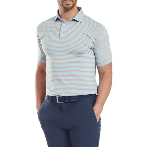 Balance Stripe Lisle Polo Herren