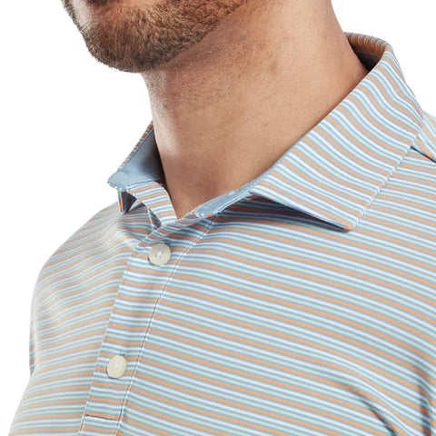 Balance Stripe Lisle Polo Herren