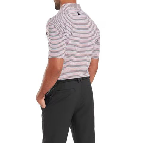 Balance Stripe Lisle Polo Herren