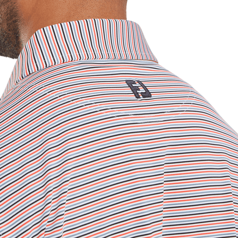 Balance Stripe Lisle Polo Herren