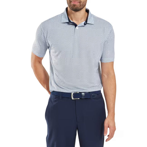Irongate Print Lisle Polo Herren