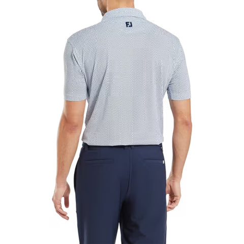 Irongate Print Lisle Polo Herren