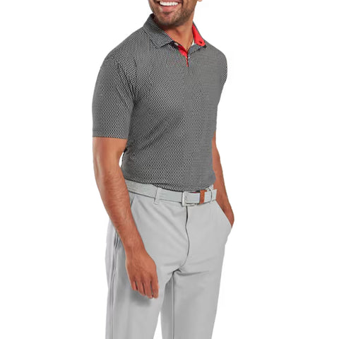 Irongate Print Lisle Polo Herren