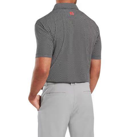 Irongate Print Lisle Polo Herren