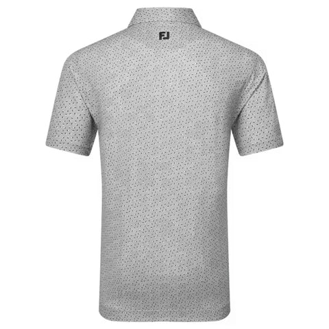 Bounce Print Pique Herren