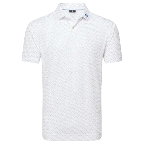Bounce Print Pique Herren