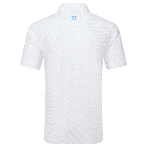 Bounce Print Pique Herren