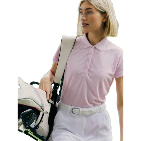 Terry Touch Ss Polo Shirt Damen