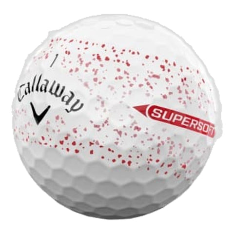 Supersoft 25 Splatter Golfbälle