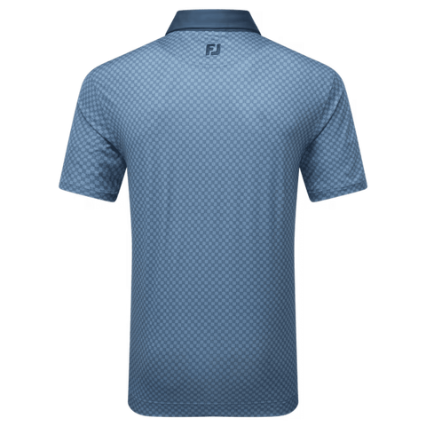 Checker Jacquard Polo Herren