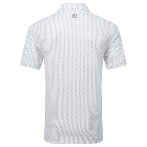Figure Print Polo Herren