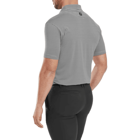 Micro Feeder Stripe Lisle Polo Herren