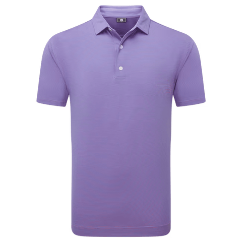 Micro Feeder Stripe Lisle Polo Herren