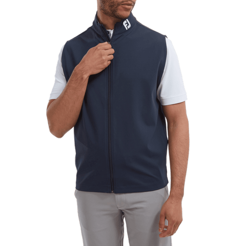 Full-Zip Knit Weste Herren