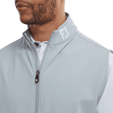 Full-Zip Knit Weste Herren