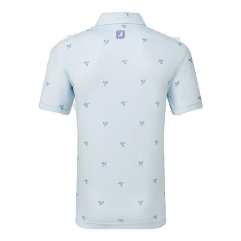 Thistle Print Polo Herren