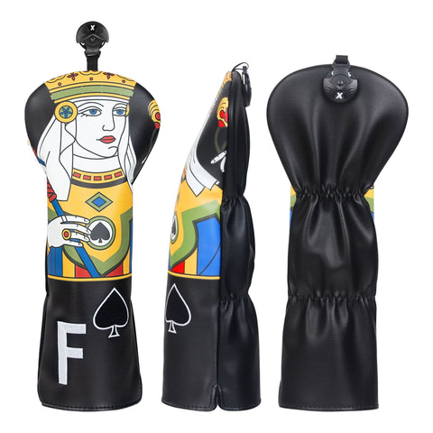 Spade Poker Queen Fairway Headcover