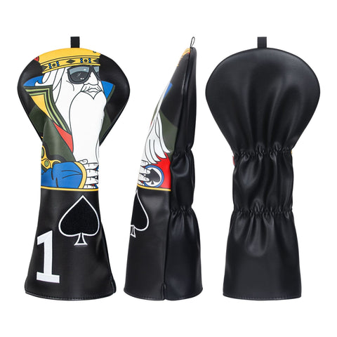 Spade Poker King Driver Headcover