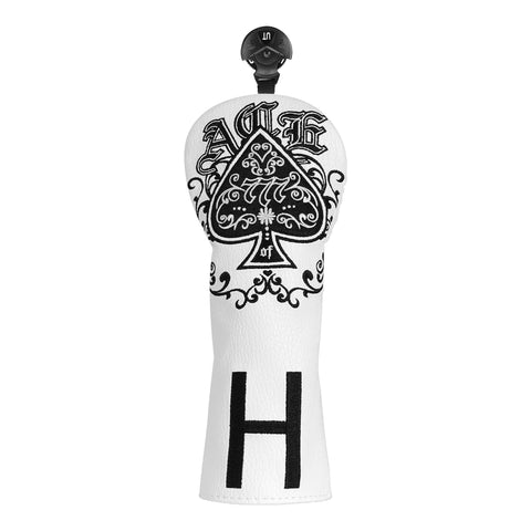 White Ace Hybrid Headcover