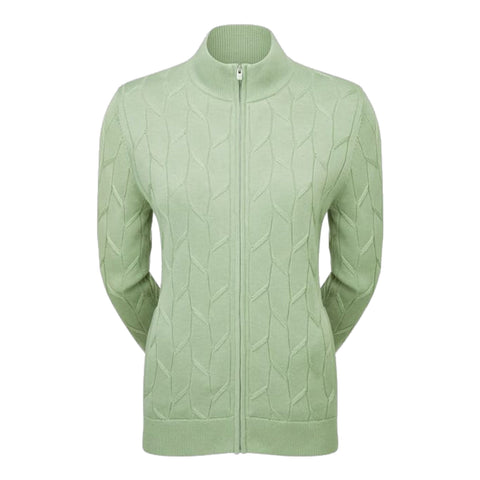 Full-Zip Lined Pullover Damen
