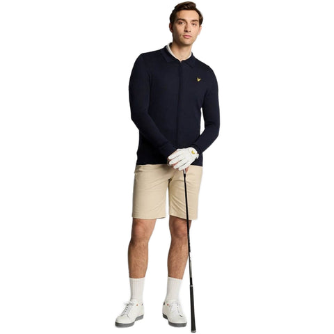 Lightweight Knitted Collared Cardigan Herren