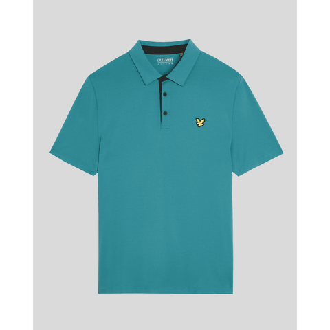 Contrast Placket Polo Shirt
