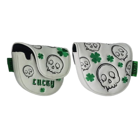 Lucky Skull Mallet Putter Headcover