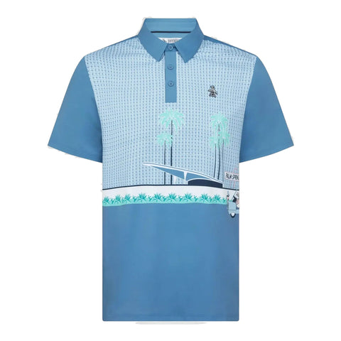 Palm Springs Block Polo Herren