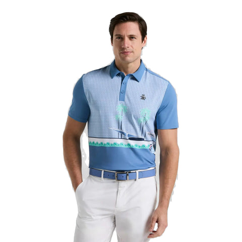 Palm Springs Block Polo Herren