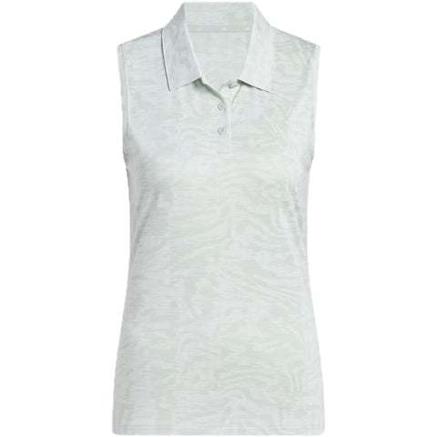 Ultimate365 Jacquard Sleeveless Polo Damen