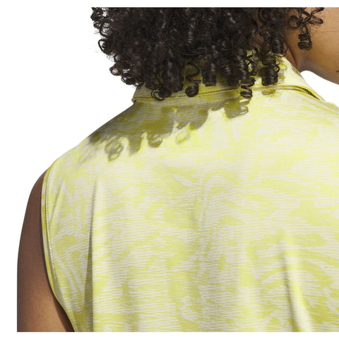 Ultimate365 Jacquard Sleeveless Polo Damen