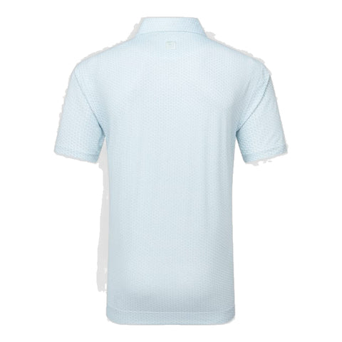 Houndstooth Geo Lisle Polo Herren