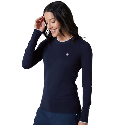 Solid Pullover Damen