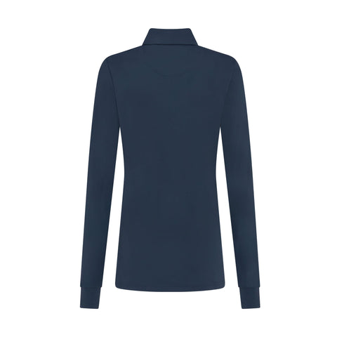 Longsleeve Mesh Polo Damen
