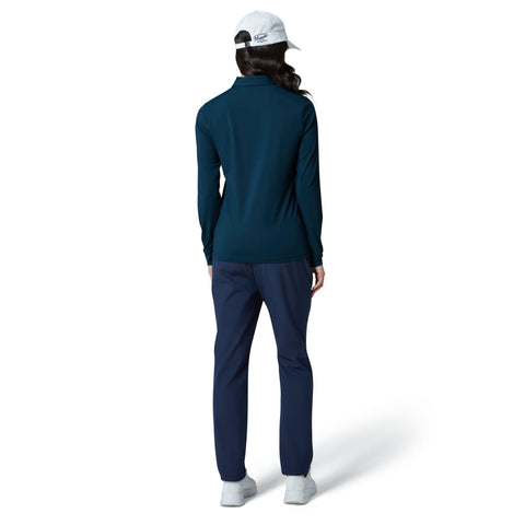 Longsleeve Mesh Polo Damen