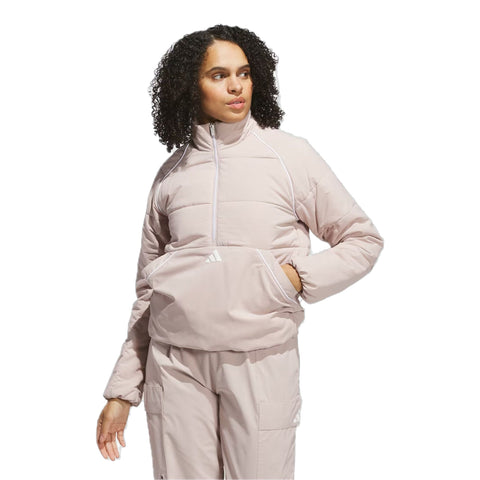 Beyond Twistweave Loose Quarter-Zip Jacke Damen