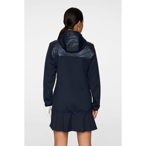 Madde Quilt Hybrid Kapuzenjacke
