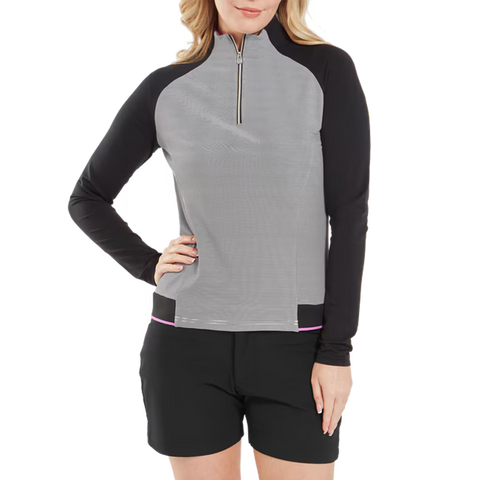 1/4 Zip Midlayer Damen