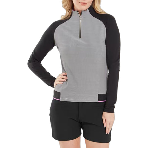 1/4 Zip Midlayer Damen