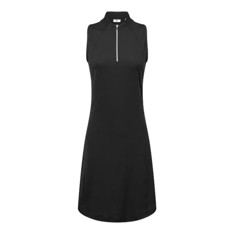 1/4 Zip Sleeveless Kleid Damen