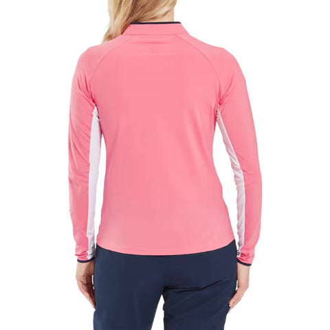 1/4 Zip Sonnenschutz Shirt Damen