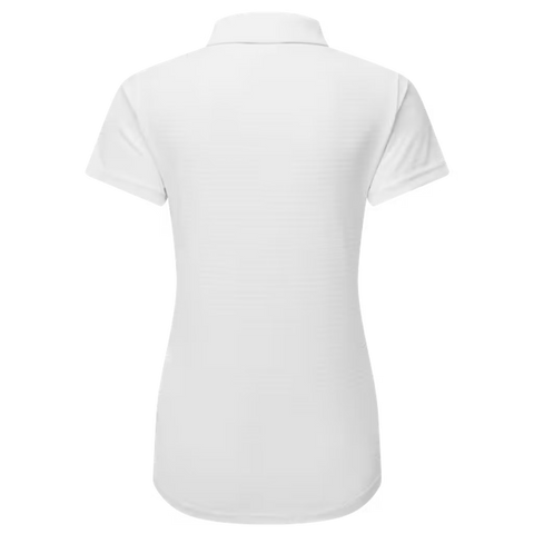 Jacquard Stripe Polo Damen