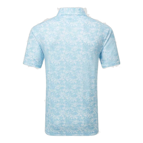 Garden Print Lisle Polo Herren