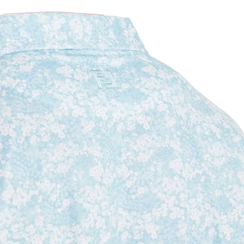 Garden Print Lisle Polo Herren