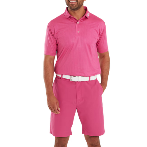 Abax Print Lisle Polo Herren