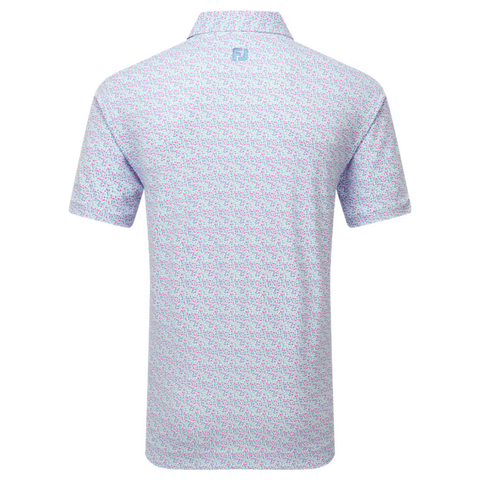 Gamer Print Pique Polo Herren