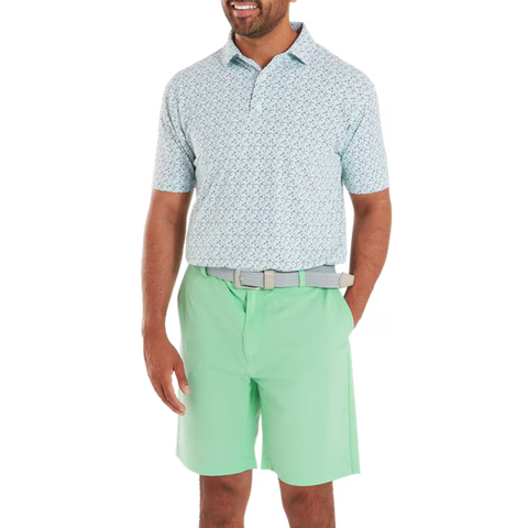 Gamer Print Pique Polo Herren