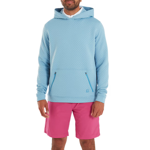 Textured Knit Hoodie Herren
