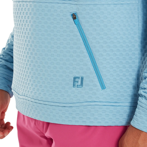 Textured Knit Hoodie Herren