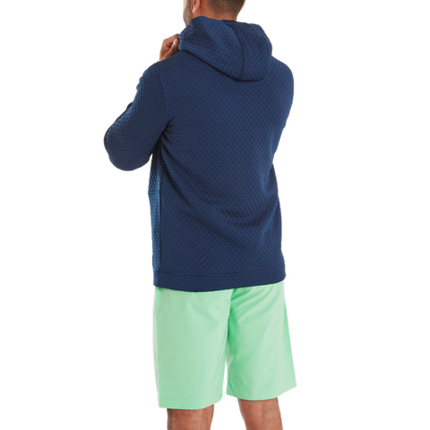 Textured Knit Hoodie Herren